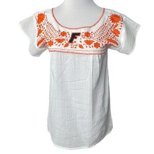 Kickoff Co. + Siempre Viva Embroidered University of Florida Gators Tunic Top